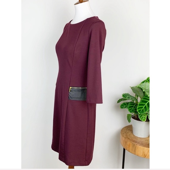 Zac & Rachel | 3/4 Sleeve Sheath Dress - Picture 2 of 8